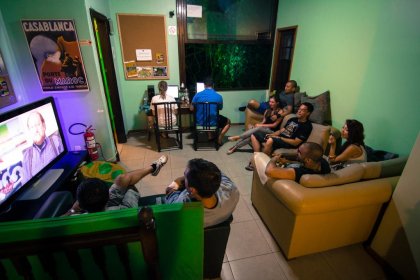 Ambiente social em CabanaCopa Hostel