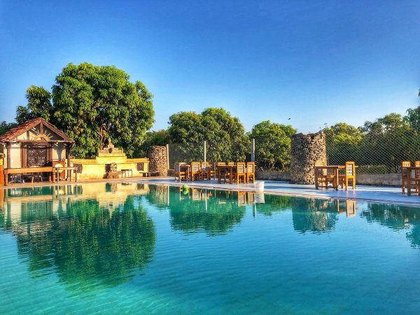 Gir Lions Paw Resort With Swimming Pool